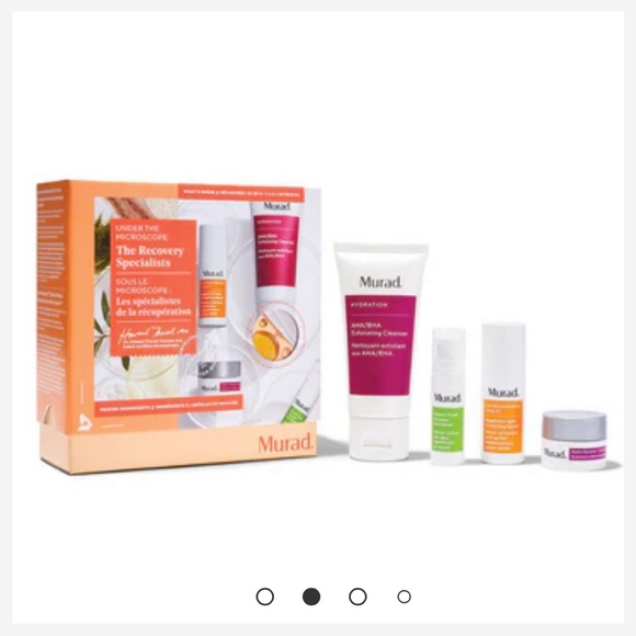 Murad Cleanser & Exfoliant Set - Orange, White, and Green - Picture 4 of 5